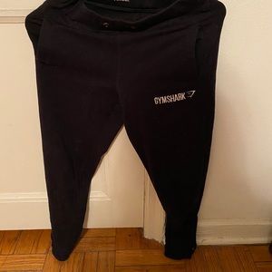 Size small Gymshark black joggers